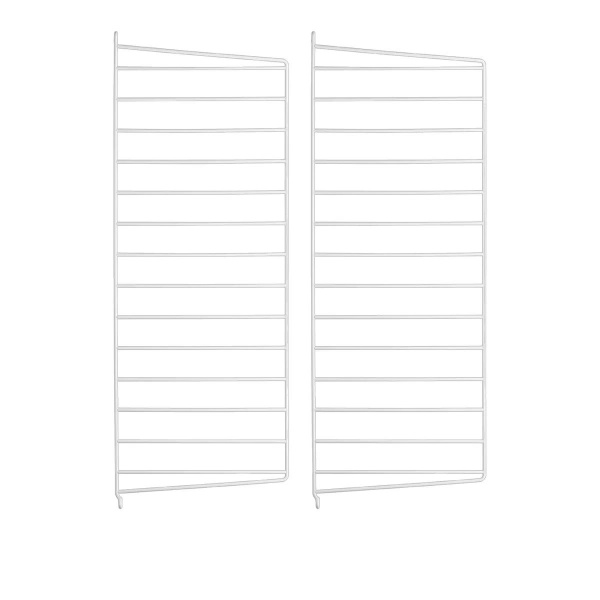 String veggavl, 75x30cm 2-pack - hvit