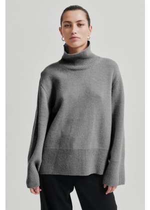 Alpha knit T-neck Second female