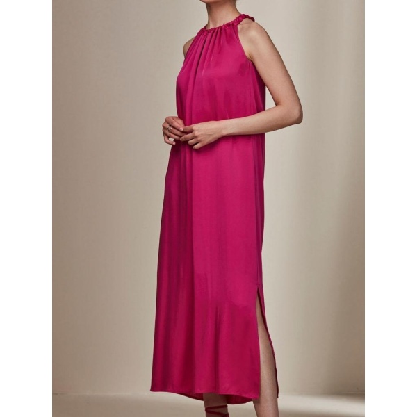 Enya silk dress - pink - Bilde 4