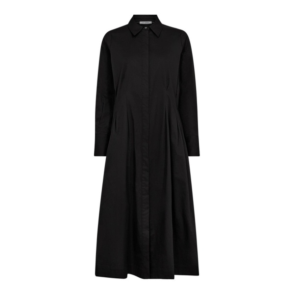 Poppy CC Shirt Long Dress - sort - Bilde 2