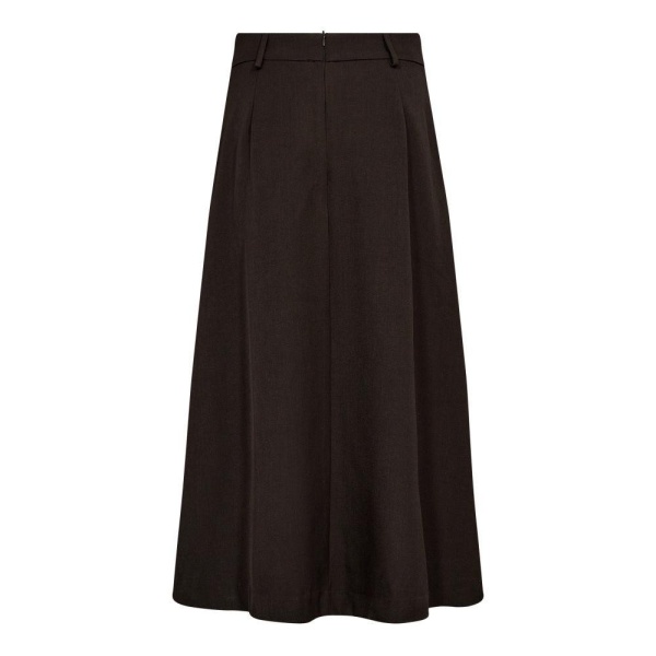 Luna CC Pocket Pleat Skirt - sort