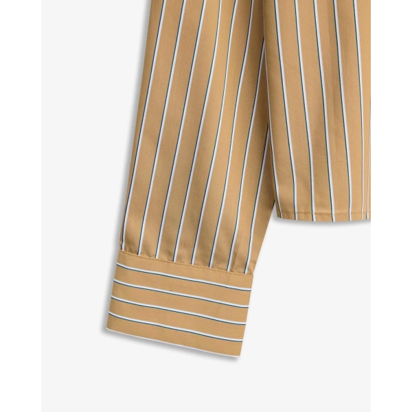Lume Skjorte - Cognac Stripe - Bilde 2