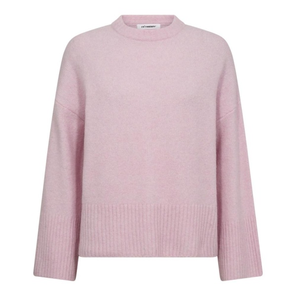 Roger CC O-Neck Knit - Lyse rosa