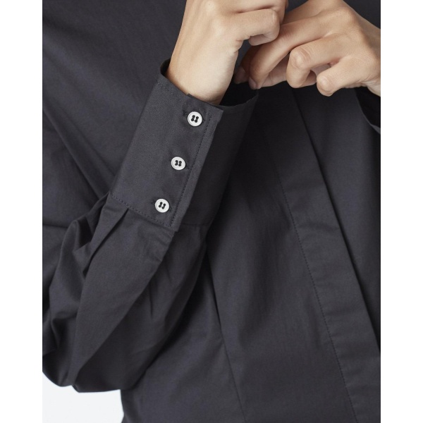 Poppy CC Shirt Long Dress - sort - Bilde 3