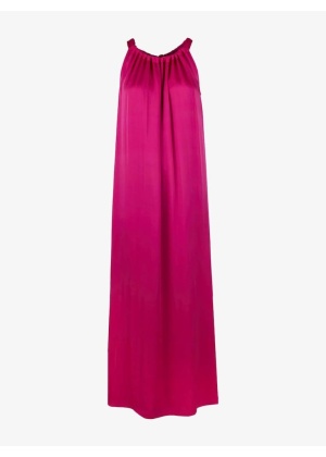 Enya silk dress - pink