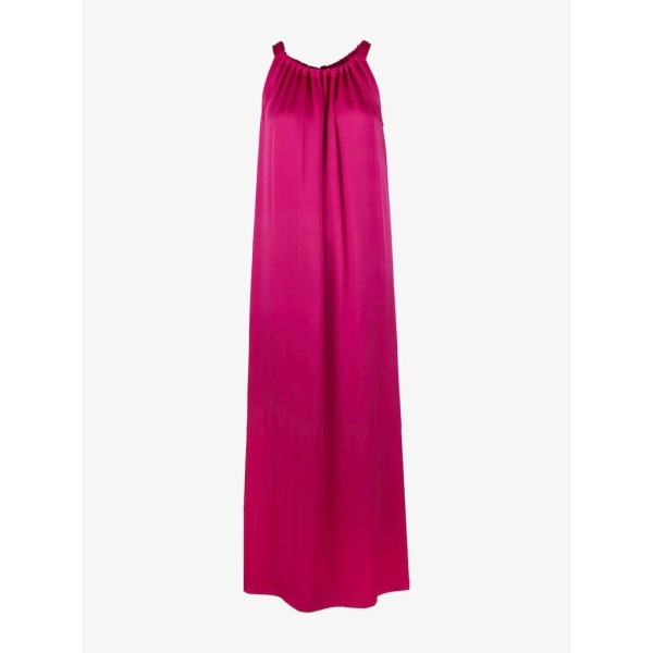 Enya silk dress - pink