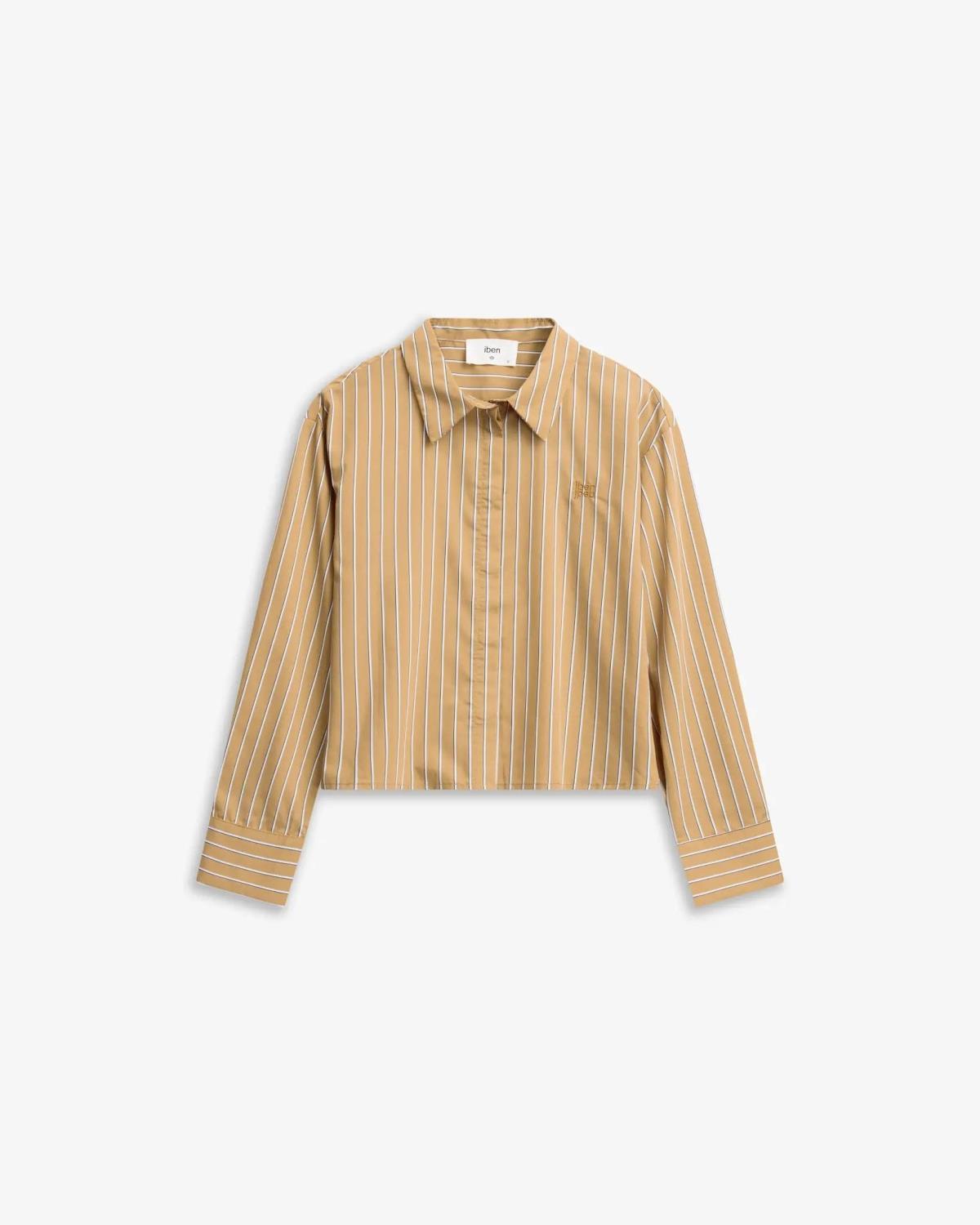 Lume Skjorte - Cognac Stripe - Bilde 3