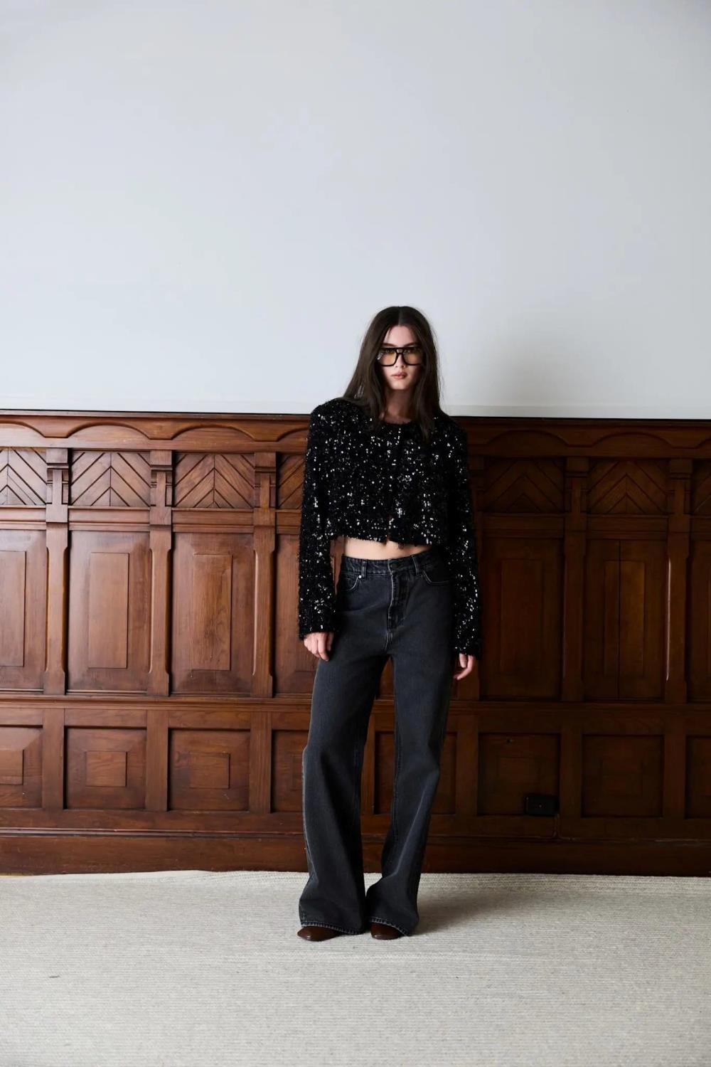 Glitz jacket - sort - Bilde 3