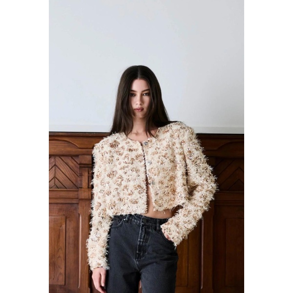 Glitz Jacket - cream - Bilde 3