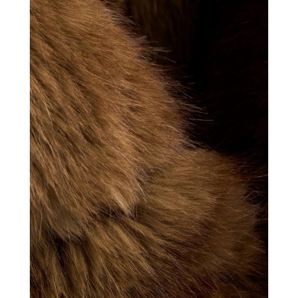 Posh Short Coat - brun - Bilde 4