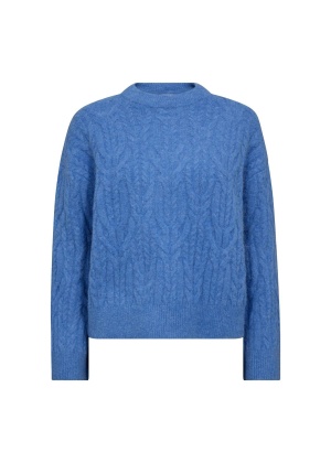 Benal CC Cable O-Knit - Blå