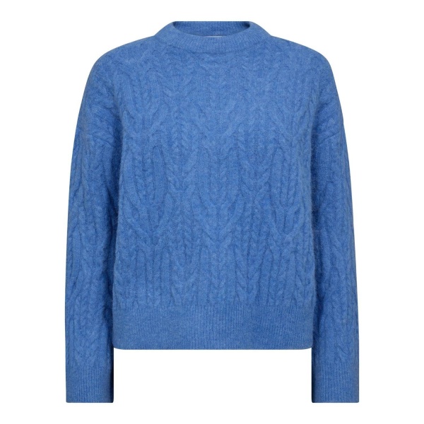 Benal CC Cable O-Knit - Blå