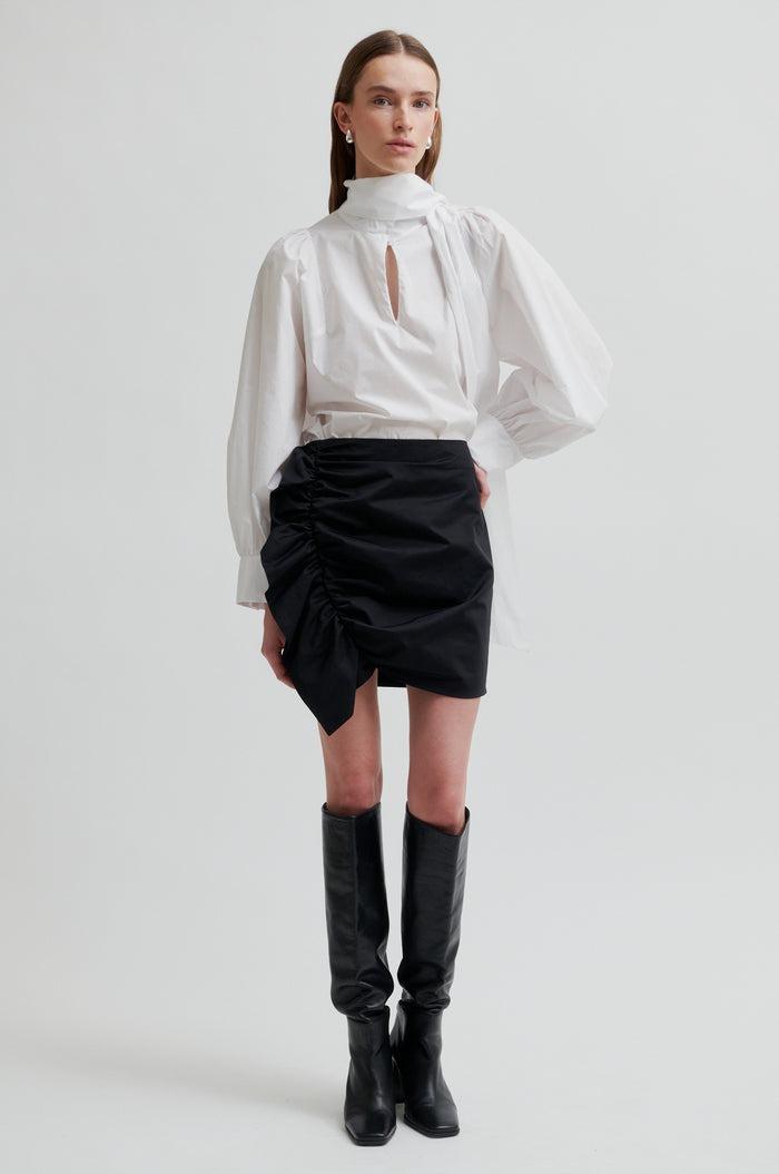 Flary Ruffle Skirt - sort - Bilde 3