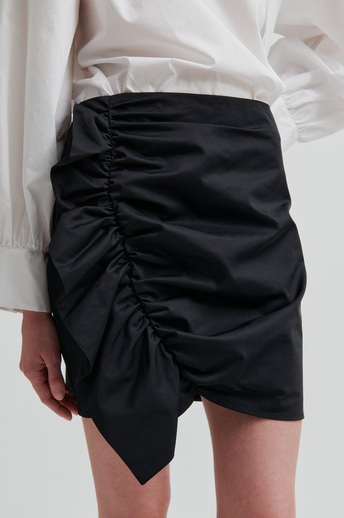 Flary Ruffle Skirt - sort - Bilde 5