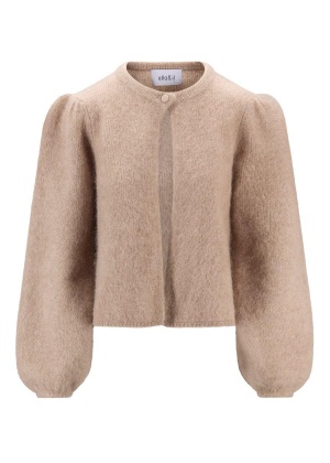 Amelia Chunky Cardigan - Hazel Beige