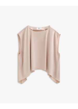 Poise Satin Cape Top